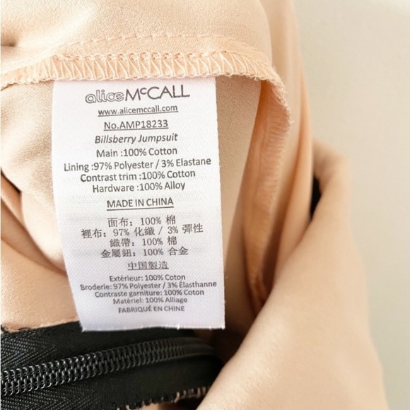 ALICE McCALL Billsberry Black Lace Side Split Hem Jumpsuit Fairy Goth - Picture 10 of 15